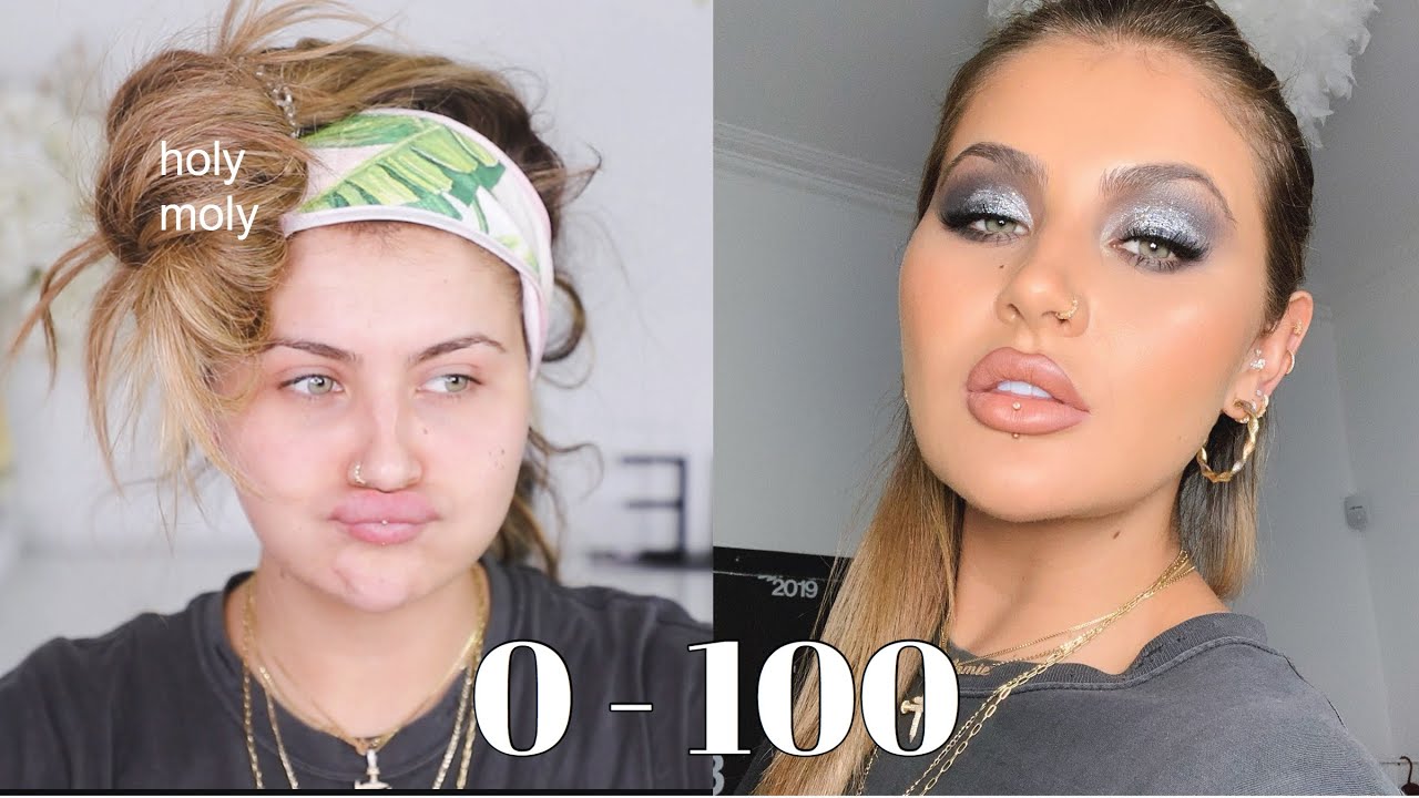 0 TO 100 | FACEMASK, HAIR & MAKEUP TUTORIAL | JAMIE GENEVIEVE