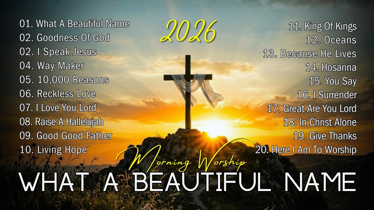 Worship Songs with Lyrics 2026 ✝️ Hillsong Christian Praise | Best Playlist