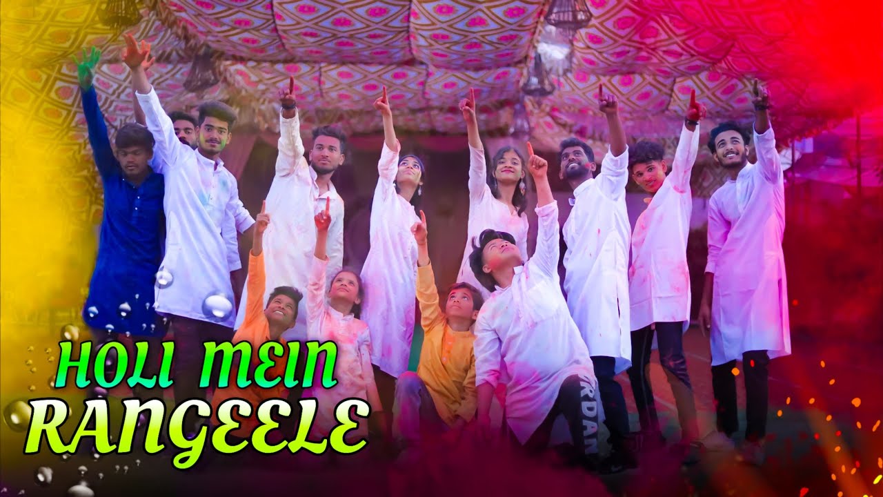 Holi Mein Rangeele | Bollywood Dance Choreography | Holi Song | Bhadohi Dance Academy