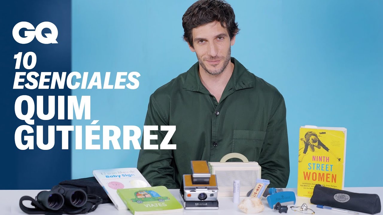 Quim Gutiérrez: 10 cosas de las que el actor no se separa | 10 Esenciales | GQ España