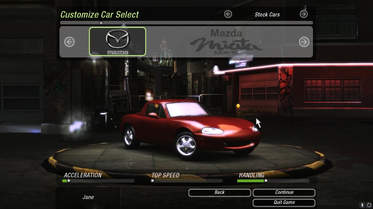 NFS Underground 2 Mazda Miata Mx5  Customization