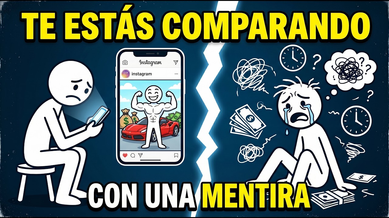 Dejar de compararte NO es fuerza de voluntad (Entiende esto y serás libre) | Psicología 