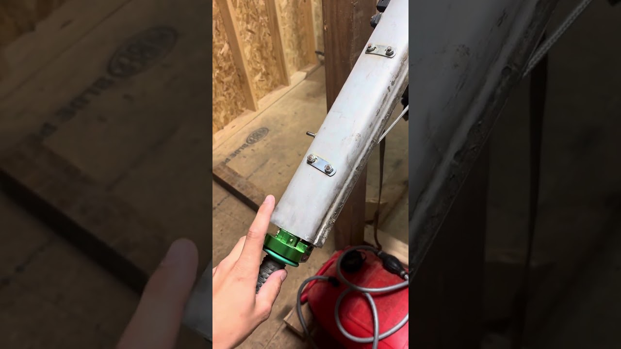 Homemade big tiller handle!!