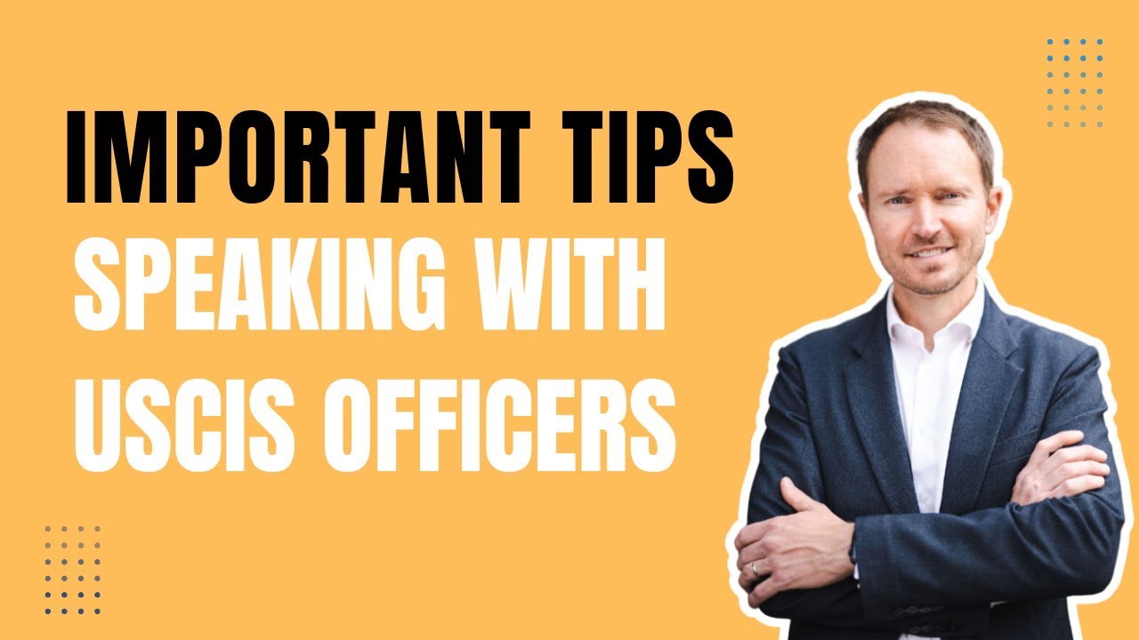 How to Tell Your Story: Expressing Your Immigration 'Why' to USCIS Officers