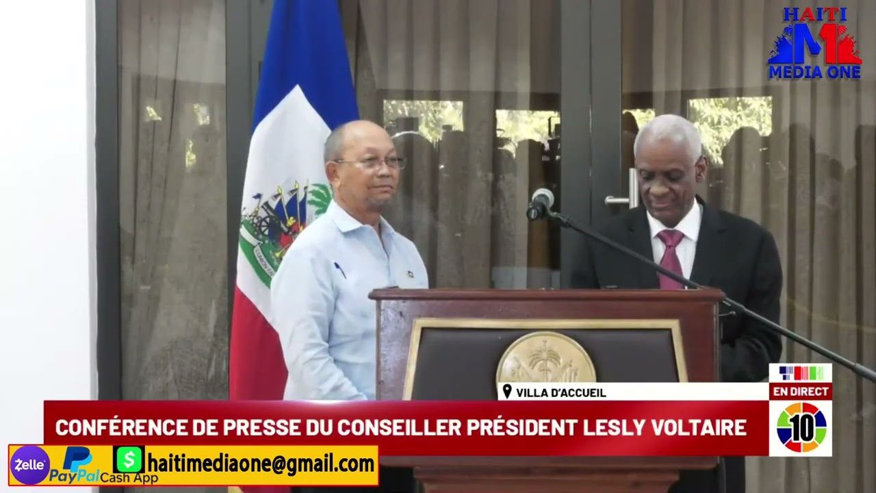 Se Konfime Edgrard leblanc Ak Tout Leslie Voltaire Anonse Yo Revoke Premye Minis Lan