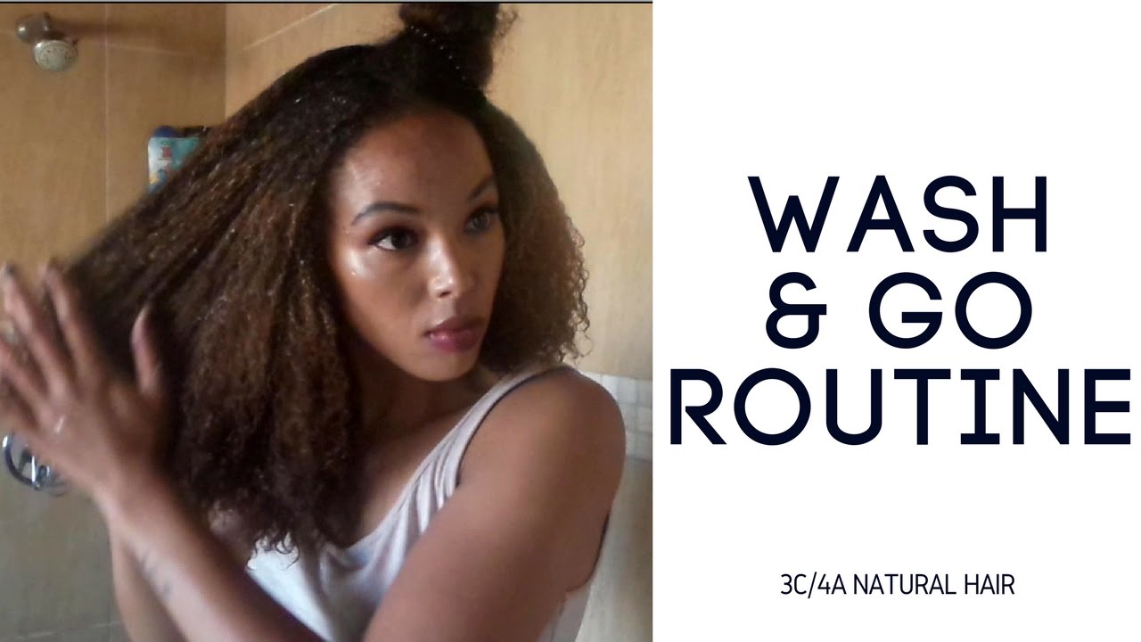 How to define curls | My wash and go routine