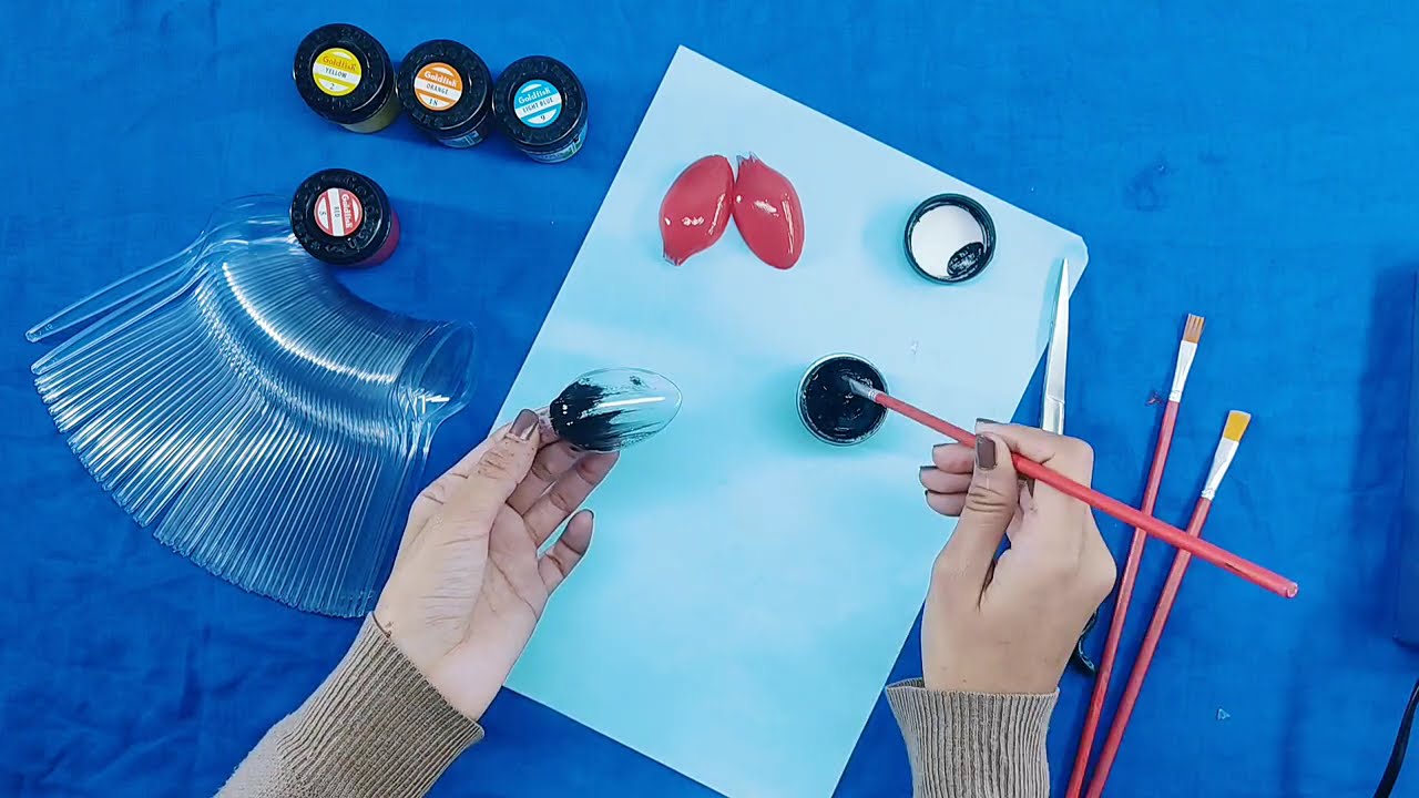 Amazing Ladybug from Plastic Spoons 🐞✨ | Best Out of Waste ♻️
