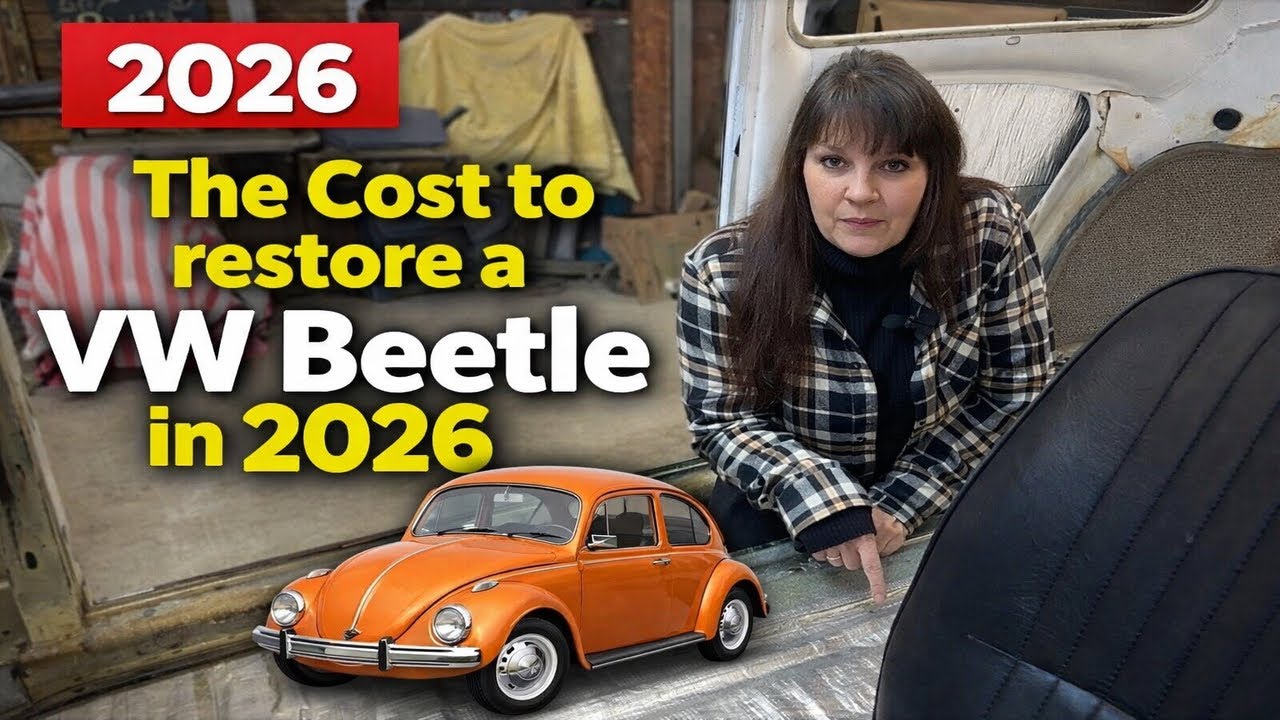 THE COST TO RESTORE A VW BEETLE IN 2026 - VW Beetle Restoration Channel - VW Beetle DIY Videos 