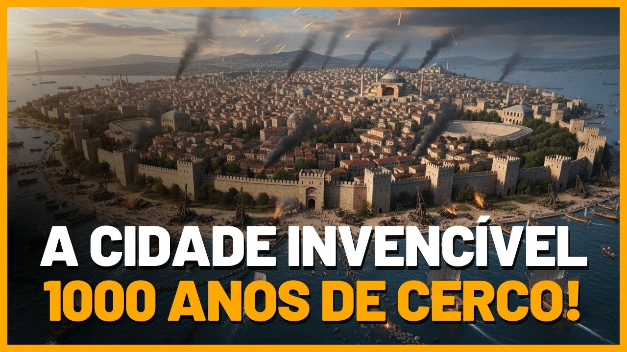 A Cidade Invencível? Como Constantinopla Resistiu Mil Anos de Cerco