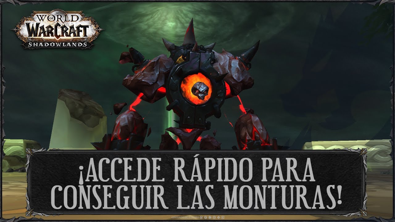 🔥 MONTURAS INFERNALES - Cómo ir directamente a Gul'dan | Bastión Nocturno