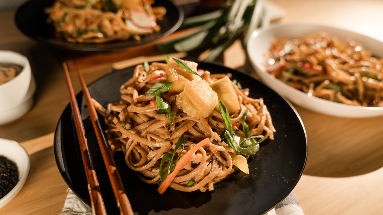 Budget-friendly Recipe: Crispy Baked Tofu, Chilled Asian-Style Noodles