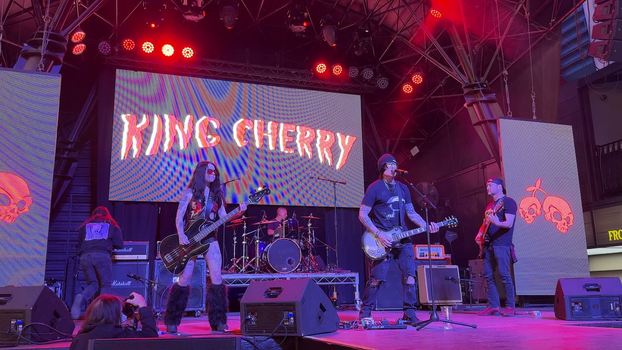King Cherry performing Down Down Down