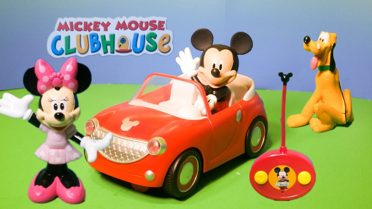 MICKEY MOUSE CLUBHOUSE  Remote Control Car Toys Video