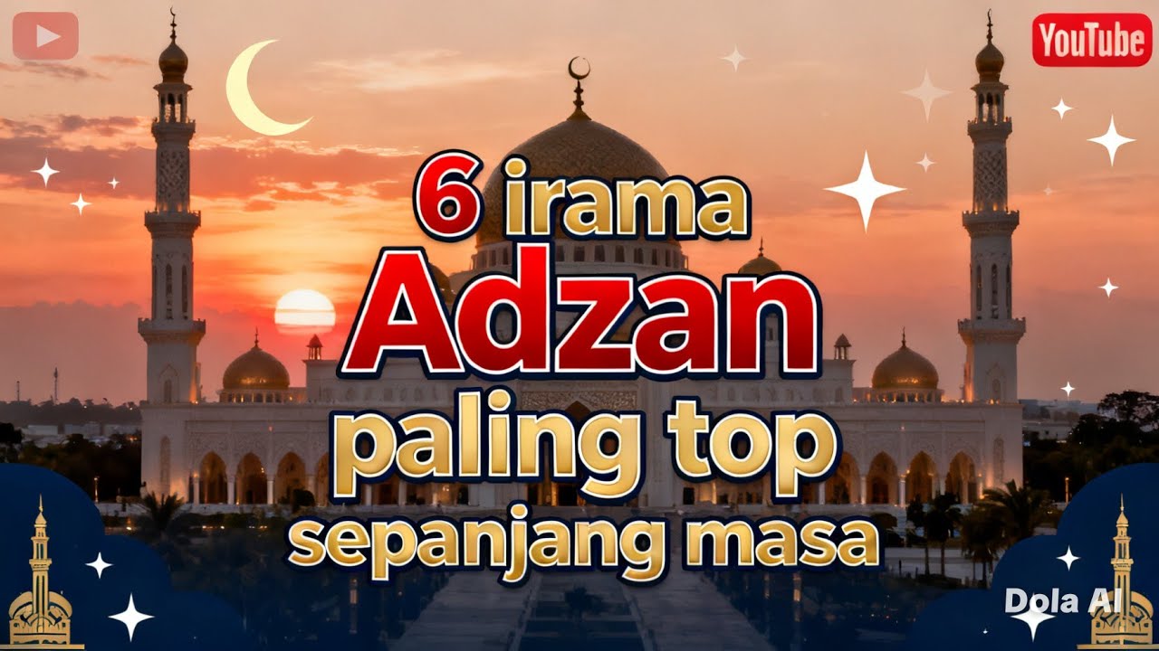 7 irama Adzan paling merdu dan bikin nangis