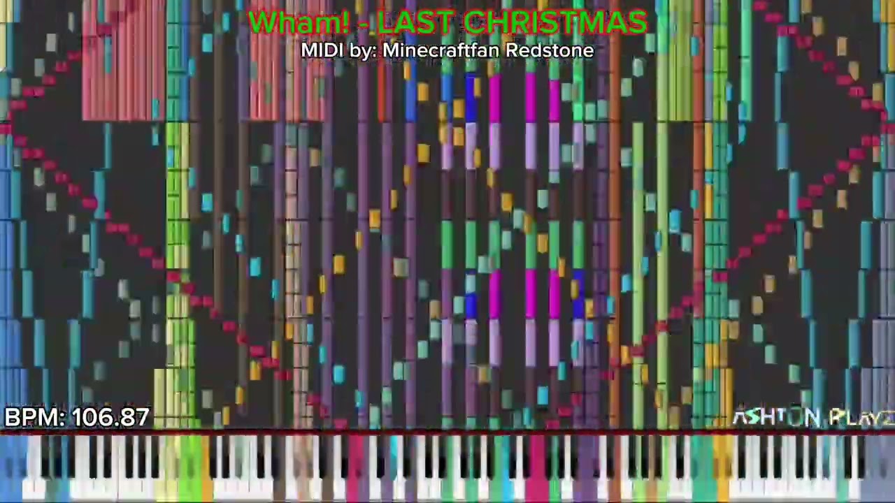 [BLACK MIDI/CHRISTMAS SPECIAL] Wham! - LAST CHRISTMAS (LEGIT RUN, 4.92 MILLION NOTES)