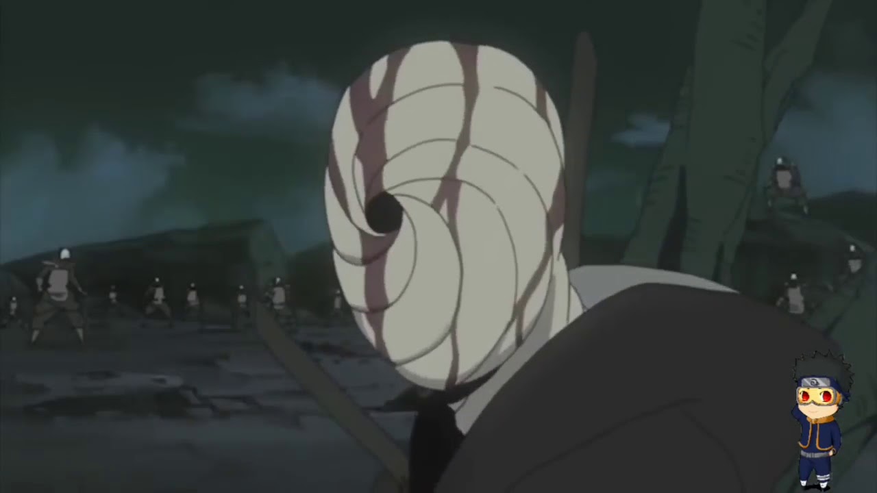 Obito and kakashi Awaken Mangekyo Sharingan FULL HD