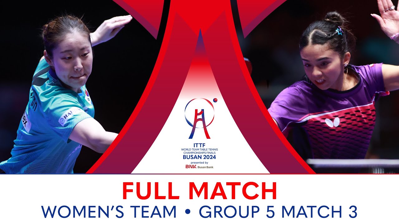 FULL MATCH | DIAZ Melanie vs LEE Zion | WT Group 5 - Match 3 | #ITTFWorlds2024
