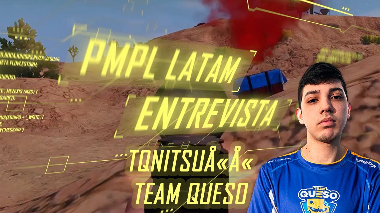 Entrevista con Nitsu de Team Queso MVP de PMPL LATAM | PUBG MOBILE