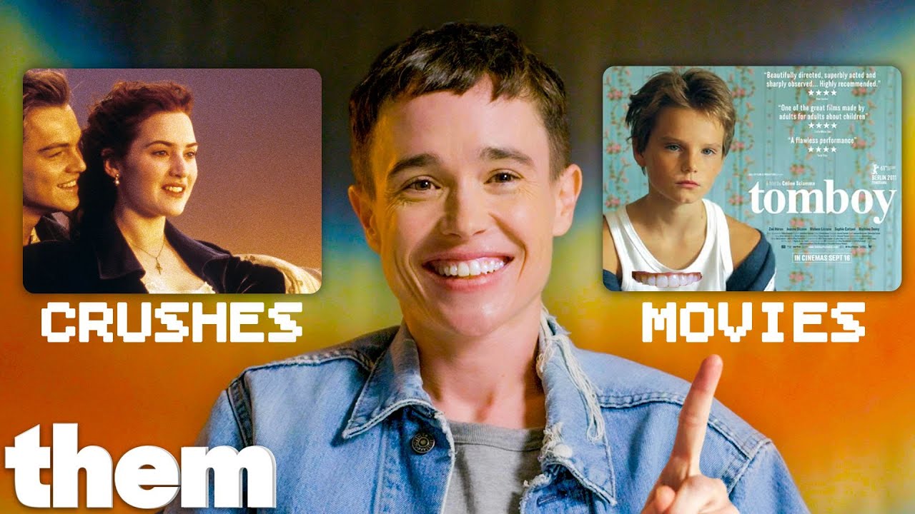 Elliot Page Breaks Down His First Queer Crushes, LGBTQ+ Representation in Movies & More | Them