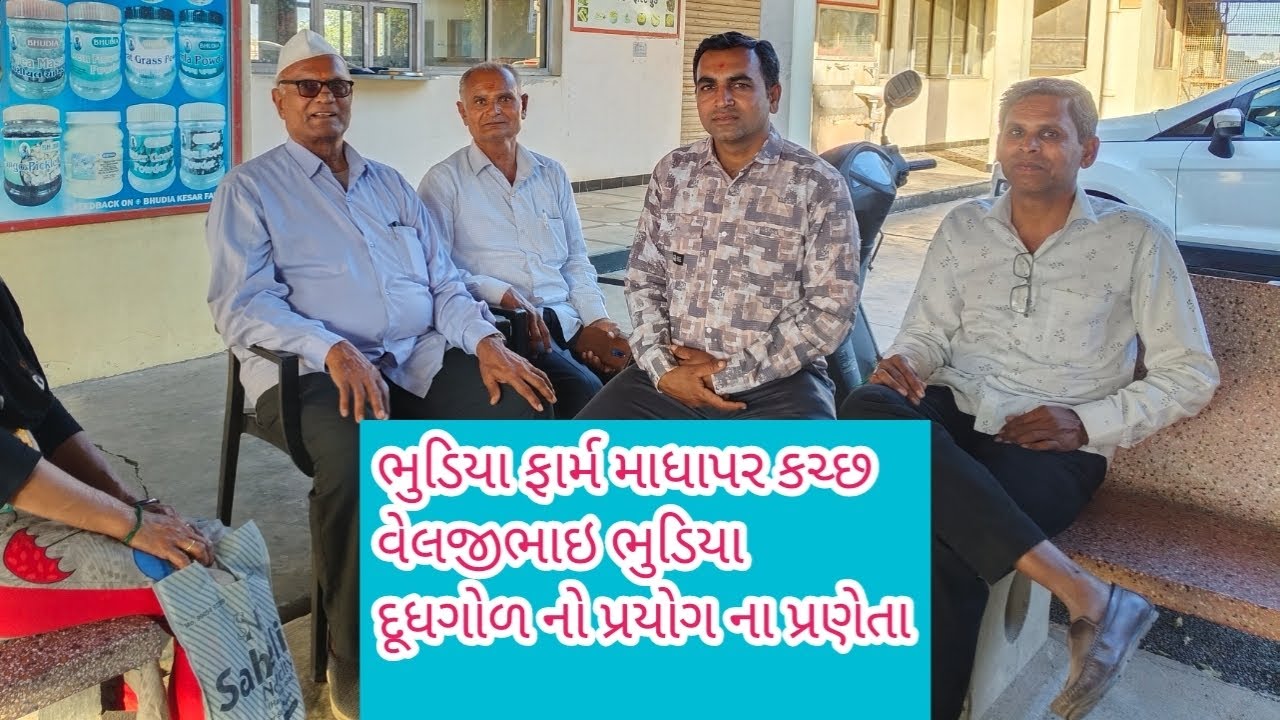 ભુડિયા ફાર્મ માધાપર કચ્છ, વેલજીભાઇ ભુડિયા દૂધગોળ ના ખેતીમાં પ્રયોગ ના પ્રણેતા