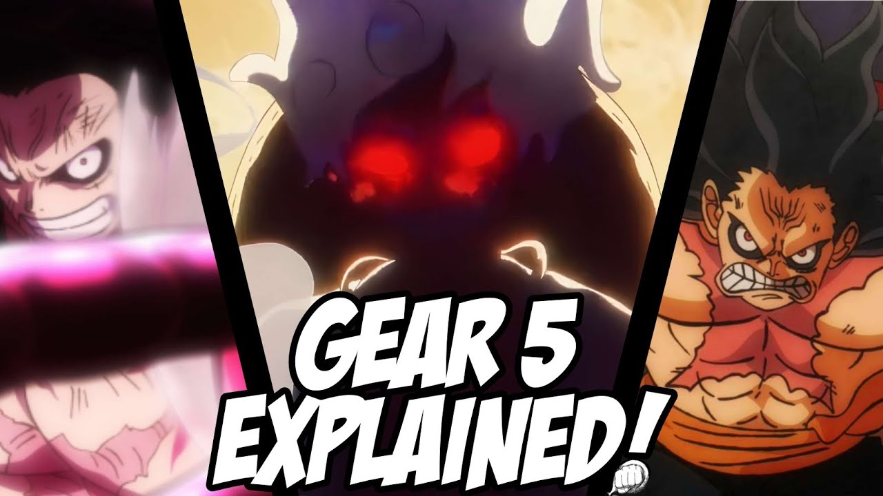 Gear 5 Luffy Explained! (Gears 2-5)