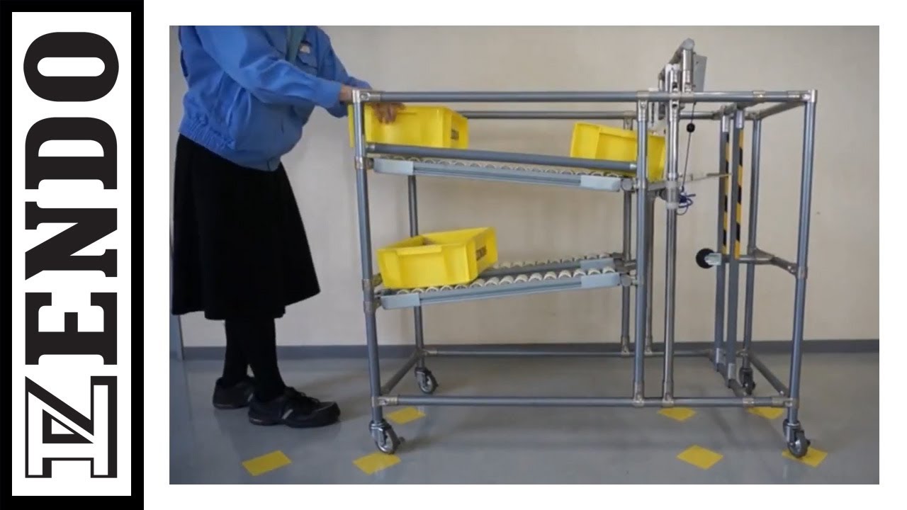 Wykorzystanie balanserów ENDO w transporterze rolkowym