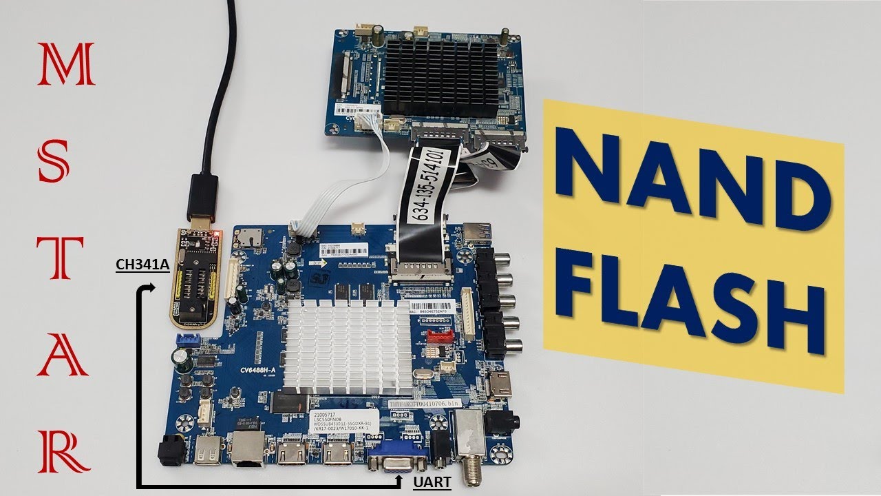 Memoria Nand Flash  Cuatro formas de Extraer su contenido