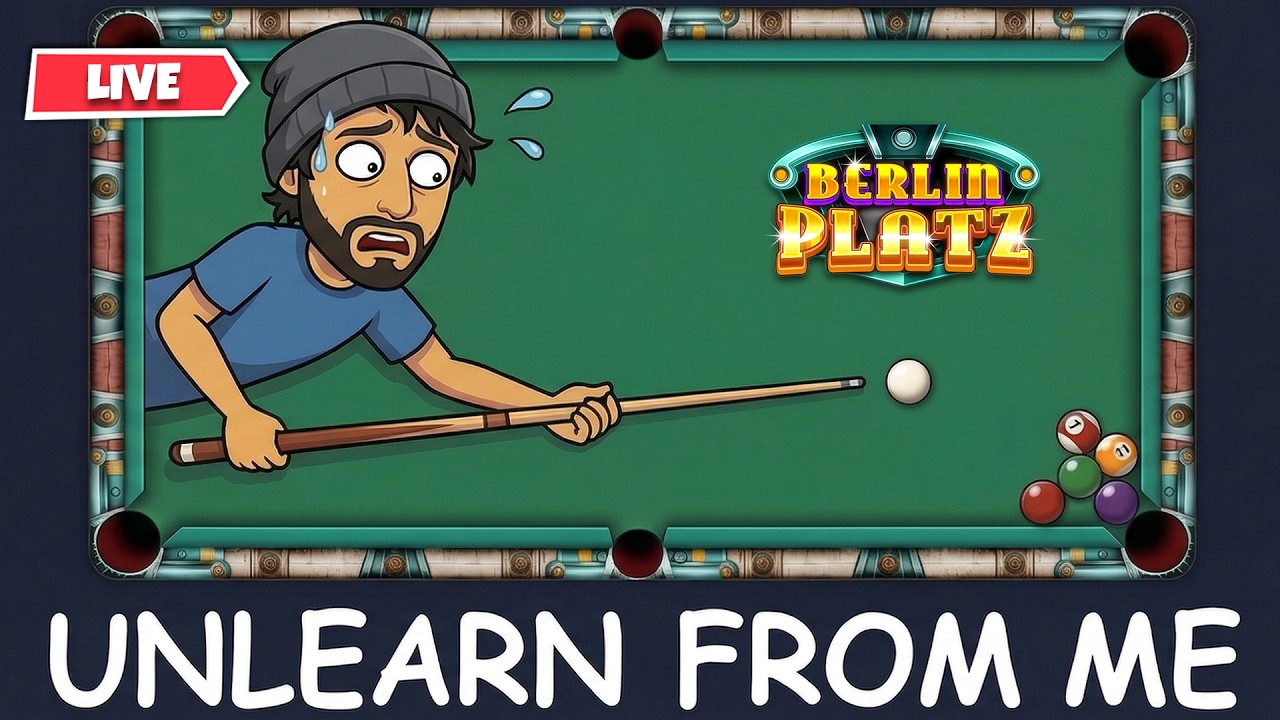 🔴 LIVE 🎱 How NOT to Play 8 Ball Pool
