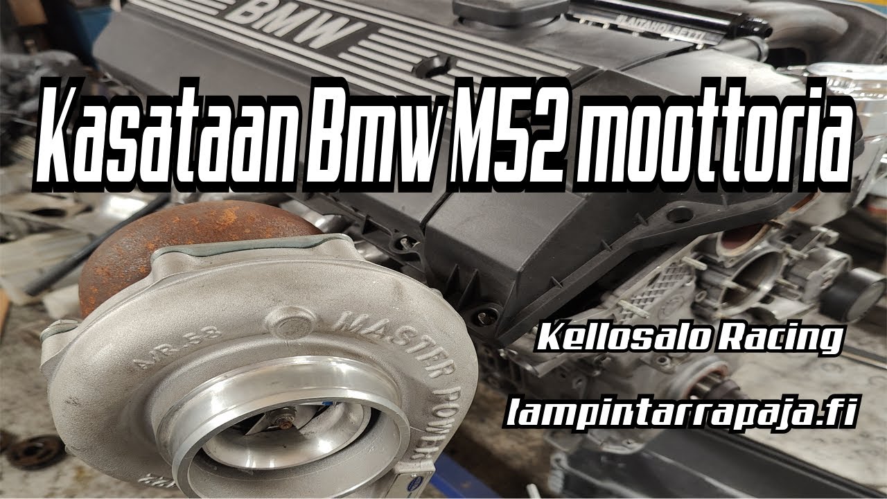 Bmw Turbo M52 moottorin kasausta Driftinkiin S1E04