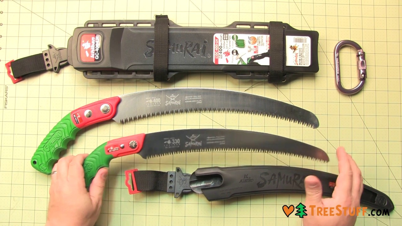 Samurai Ichiban 13'' & 16'' Pruning Saws - TreeStuff.com 360 View