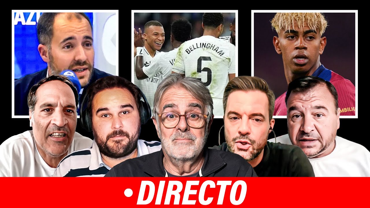🔴&iexcl;TU TERTULIA FAVORITA! | POL&Eacute;MICAS, DECLARACIONES, REAL MADRID, BARCELONA, ATLETI...