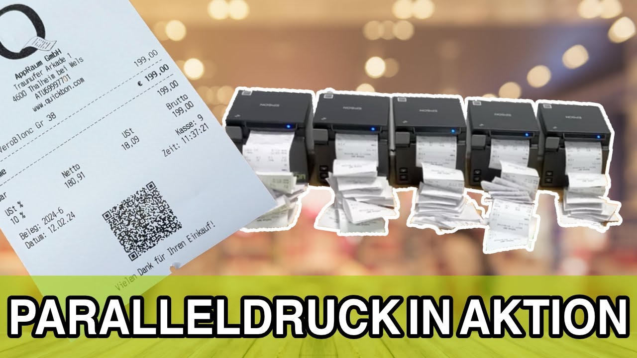 Schnell und Präzise: QuickBon zeigt den Paralleldruck in Aktion!