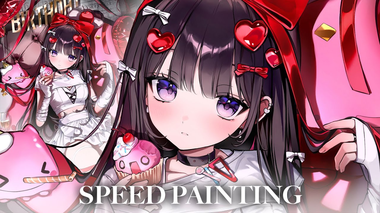 [Speed painting]ʜᴀᴘᴘʏ ᴜᴍɪᴅᴀʏ♡┆올해도 으미있게 ˆ꒳ˆ
