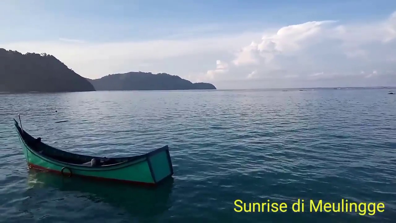 Sunrise in Meulingge, Surga Bahari di Barat Indonesia
