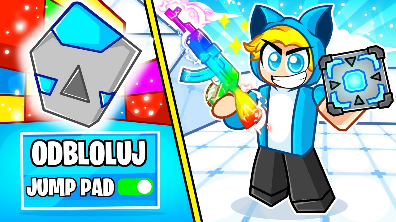 JAK ODBLOKOWAĆ NOWĄ TAJNĄ BROŃ w RIVALS! (JUMP PAD)