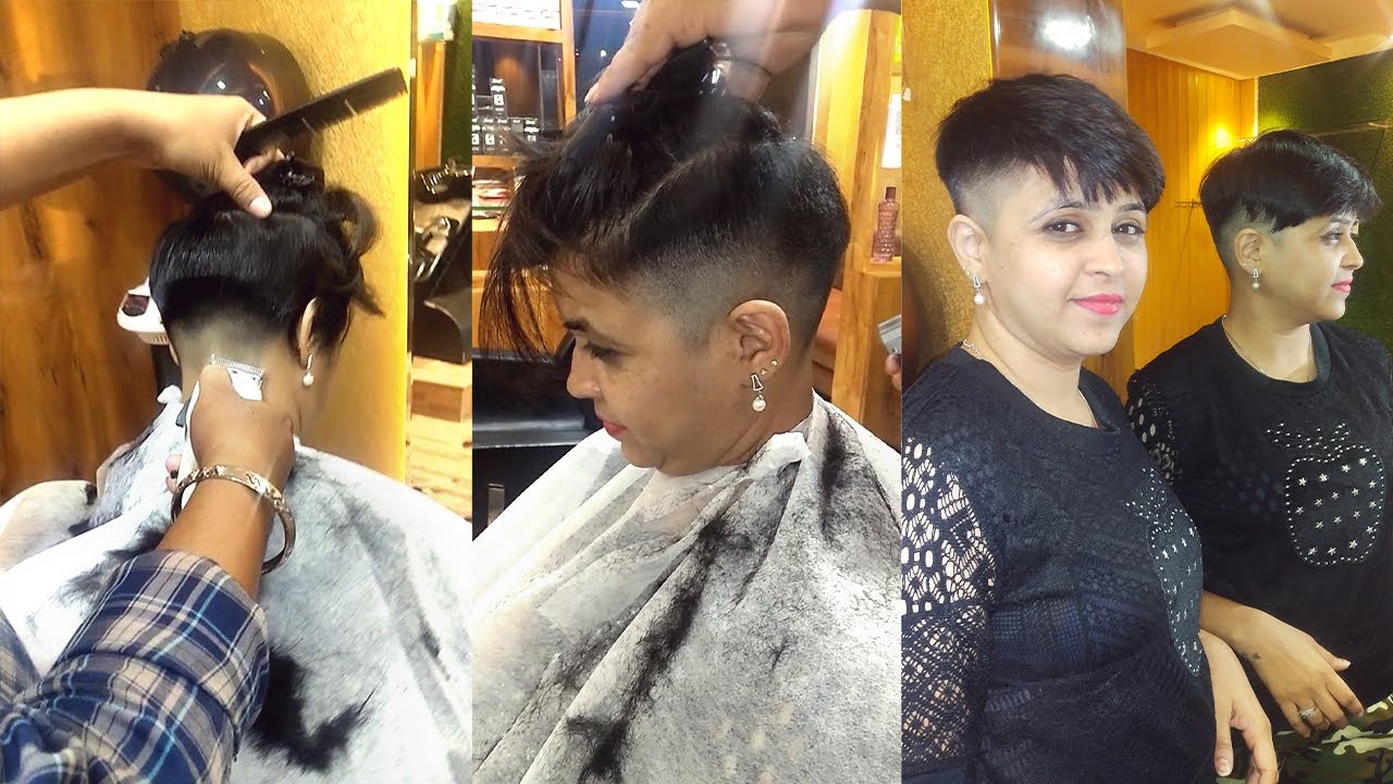 Tight Skin Fade Pixie Haircut for Working Indian Woman