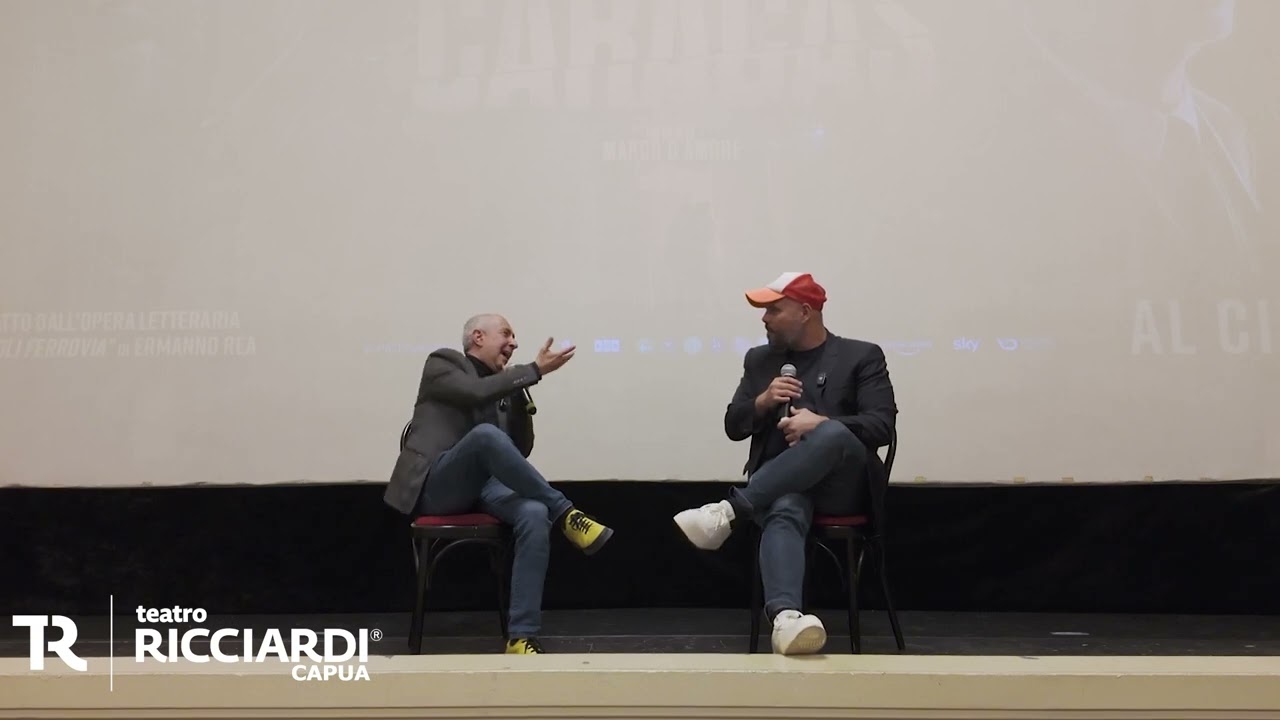 Marco D'Amore presenta Caracas al Teatro Ricciardi