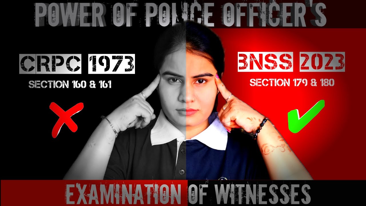 What are the powers of a police officer? Bnss 2023