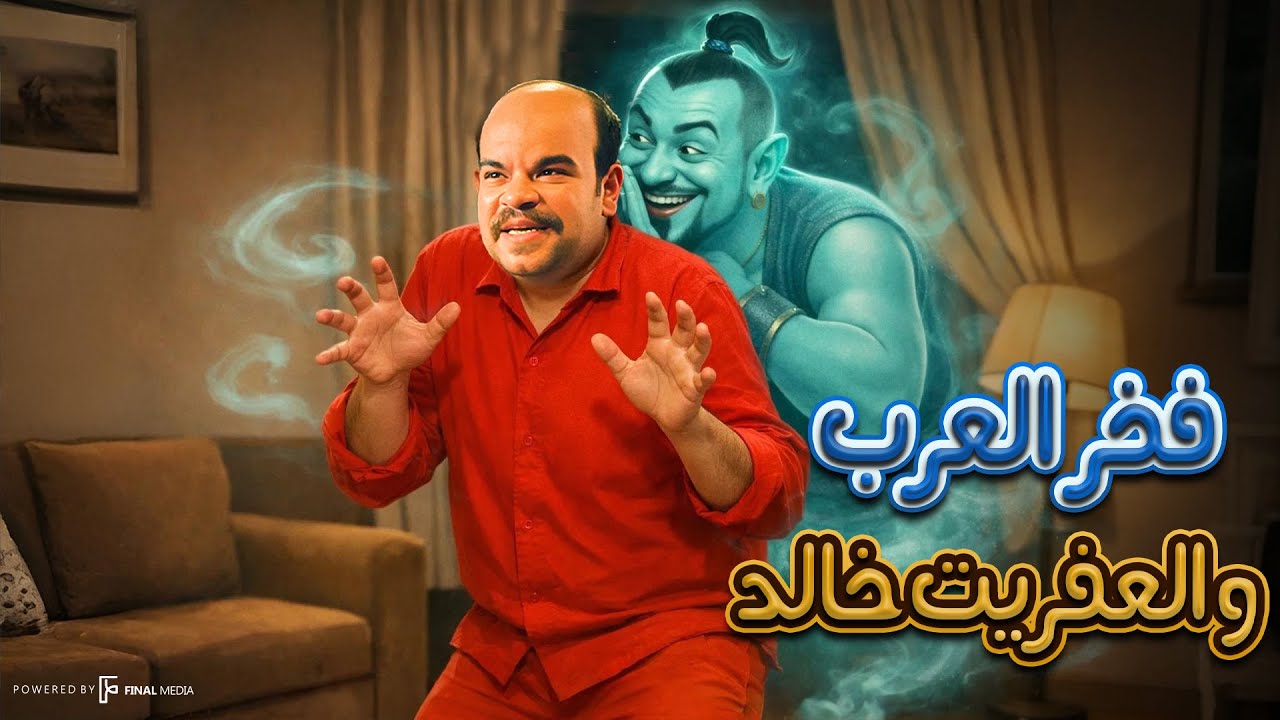 كوميديا فخر العرب و العفريت خالد  ....... ضحك بدون فواصل 🔥😂