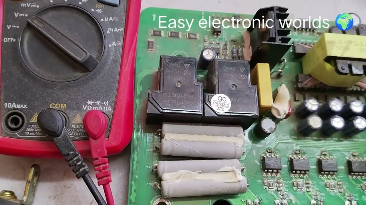 Invt VFD complete repair// VFD madul check out 