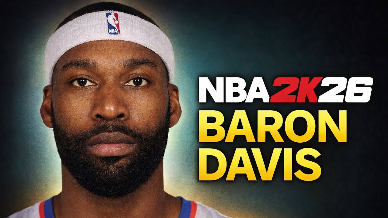 NBA 2K26 - Baron Davis Face Creation
