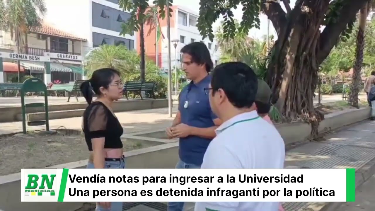 Una persona detenida por cobrar para ingresar a la universidad
