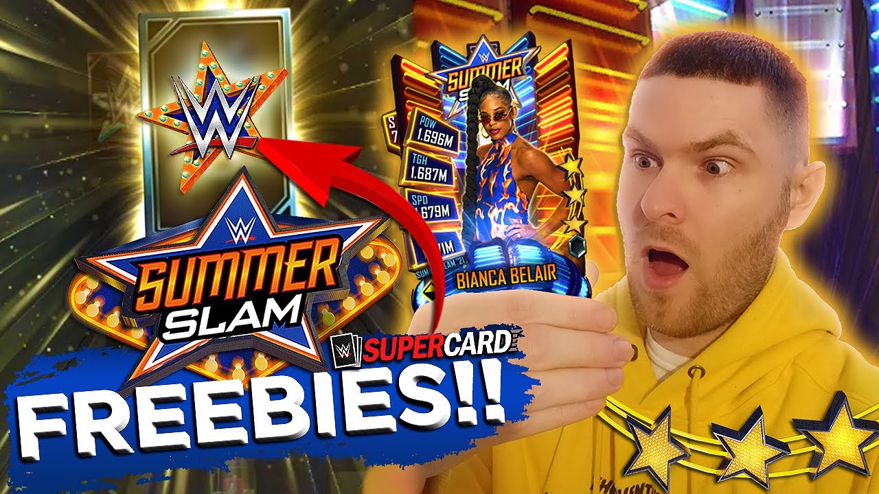 SO MANY SUMMERSLAM 21 FREEBIES!! WWE Supercard Season 7
