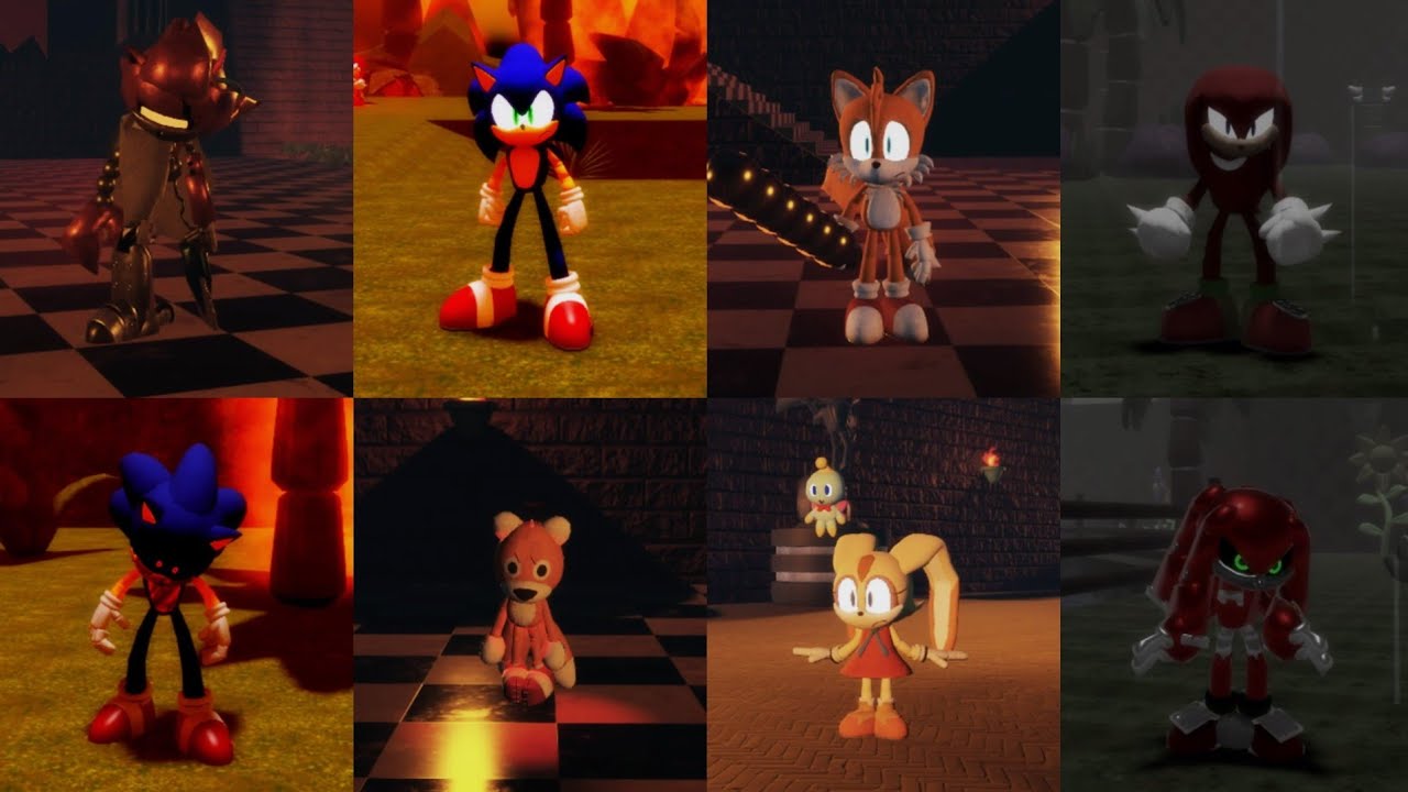 Sonic.EXE Cursed Reality Gameplay