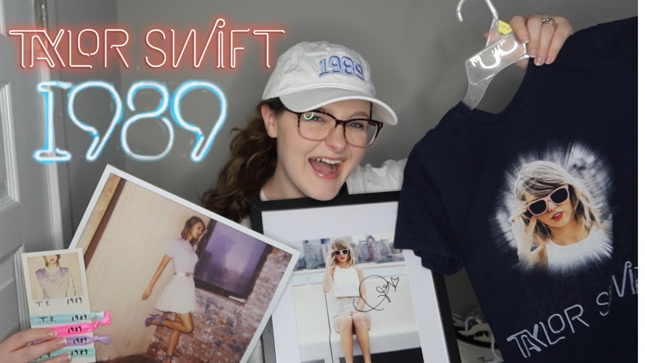 ORIGINAL 1989 ERA TAYLOR SWIFT MERCH COLLECTION