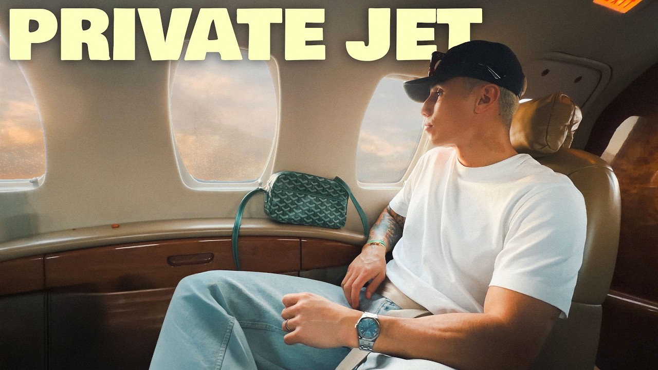Poprv&eacute; soukrom&yacute;m letadlem ✈️ Kolik stoj&iacute; private jet?