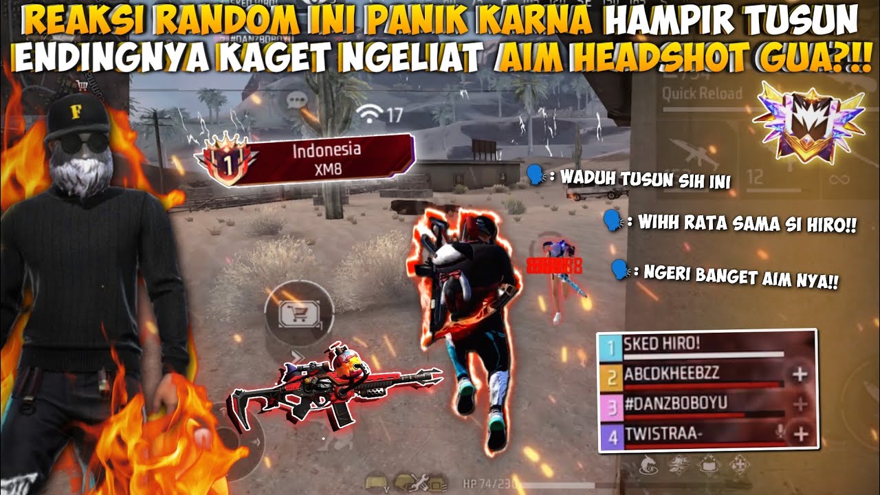 RANDOM MATCH INI PANIK KARNA HAMPIR TUSUN!! ENDINGNYA MALAH KAGET NGELIAT GUA RATAIN MUSUH!!