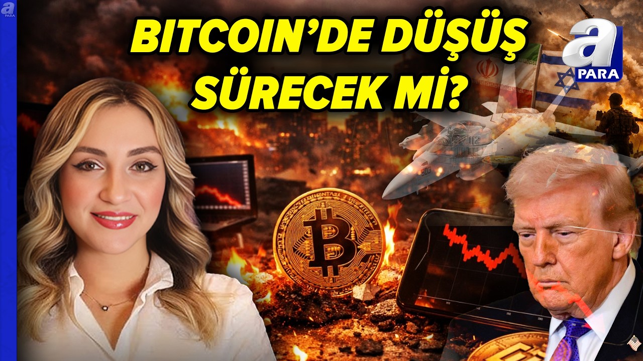 ABD - İsrail İle İran Savaşı Kripto Para Piyasasına Nasıl Yansıdı? | A Para