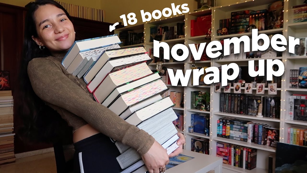 i read 18 books in november but at what cost | november wrap up 📚