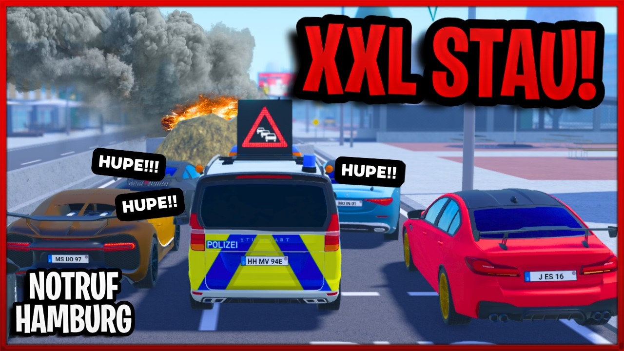 VOLLSPERRUNG nach UNFALL endet im CHAOS! (Notruf Hamburg)